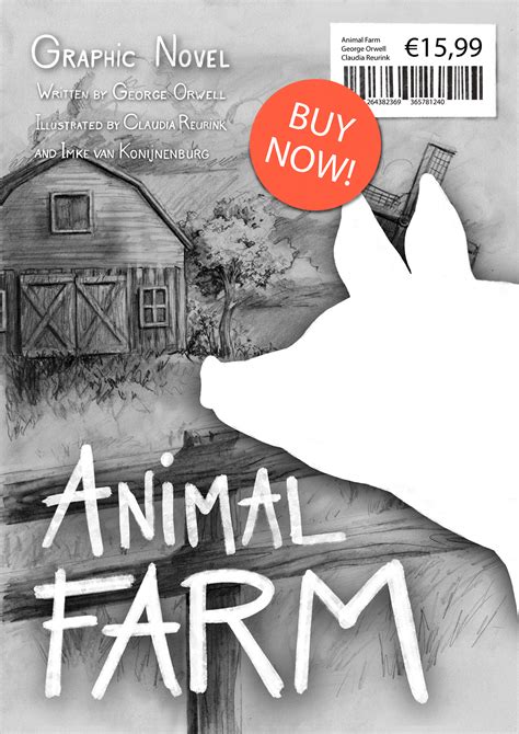 animal farm graphic novel poster on Behance