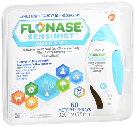 Flonase Sensimist Otc 60sprays 5 9mlby Glaxo Smith Kline