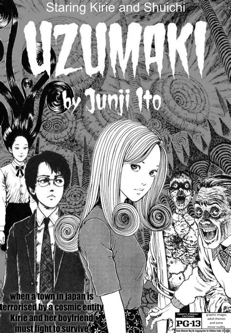 Uzumaki movie poster I had to "make" for school : r/junjiito