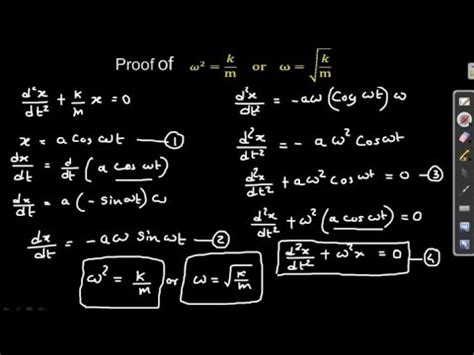 Omega Square Equals To K By M YouTube