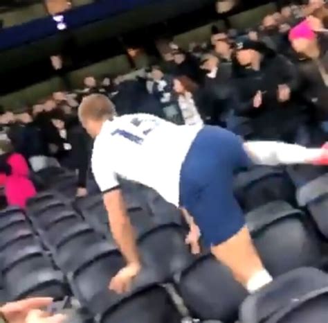 Skandal w Pucharze Anglii Eric Dier chciał dopaść kibica Tottenhamu