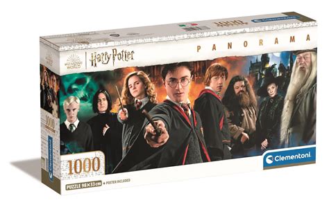 Clementoni 1000 Panorama Harry Potter Puzzleland