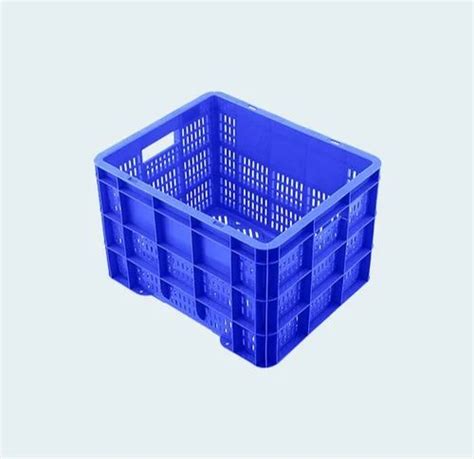 Blue Supreme Plastic Mini Tomato Crate Pc Stp Outer Dimension