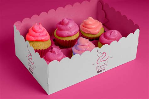 Cupcake logo design on Behance