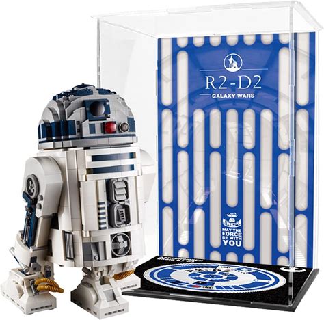 Seng Vitrine En Acrylique Compatible Avec Lego 75308 Star Wars R2 D2