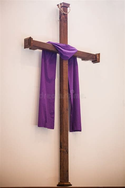 Baptist Cross in Church Christian Symbol of Faith Stock Photo - Image ...