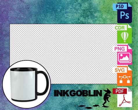 Photoshop Mug Template