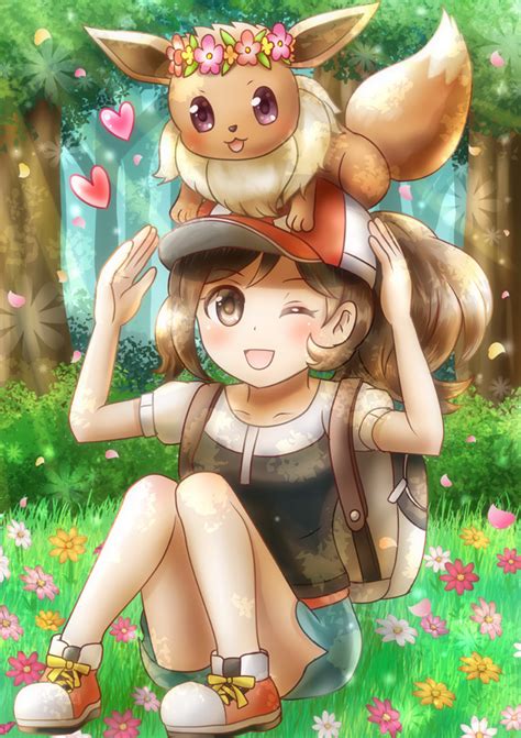 Eevee And Elaine Pokemon And 1 More Drawn By Rinco Danbooru