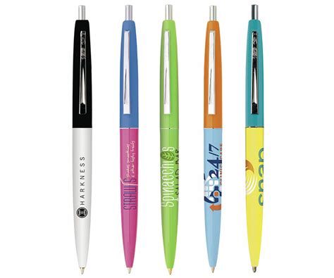 promotional bic clic pens custom printed cheappenscom