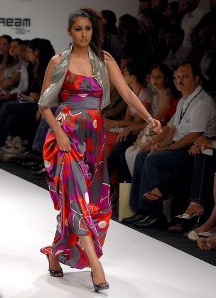 Count India Mumbai Lakme Fashion Week Mar Stock Pictures