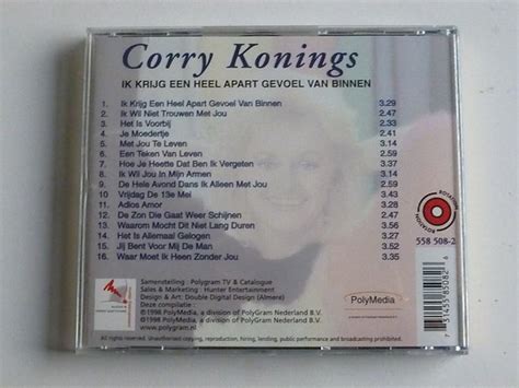 Corry Konings Ik Krijg Een Heel Apart Gevoel Van Binnen Tweedehands Cd