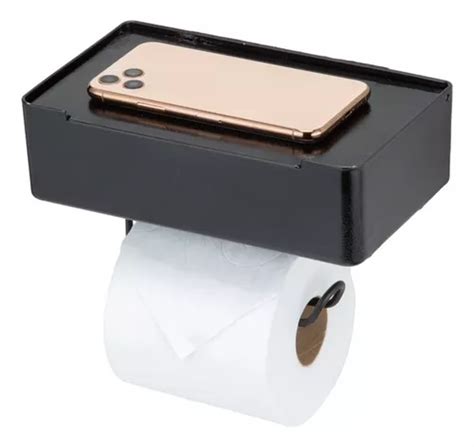 Porta Suporte Para Papel Higiênico Lenço Umedecido E Celular