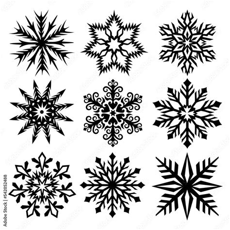 Snowflake Svg Bundle Christmas Snowflake Svg Christmas Ornaments Svg Christmas Svg Winter