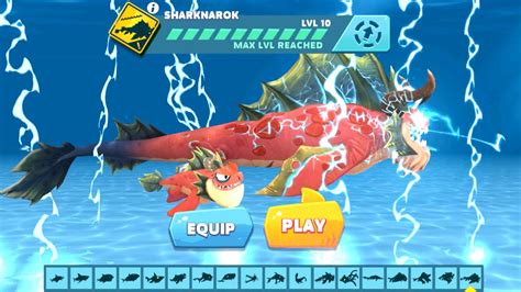 New Sharknarok Unlocked And Sharknarok Gameplay Hungry Shark