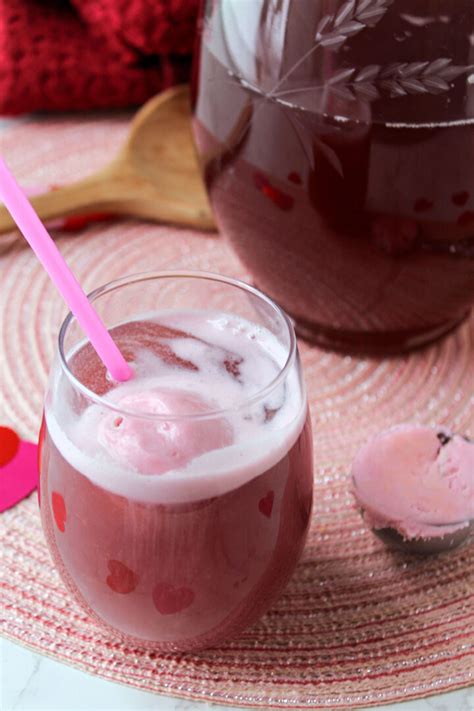 Valentine Day Punch Baking With Mom