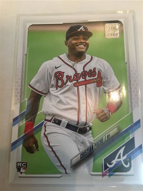 Christian Pache Topps Series Rookie No Atlanta Braves