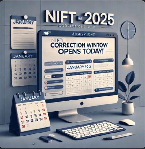 NIFT 2025 correction window opens today at nift.ac.in; edit application ... 