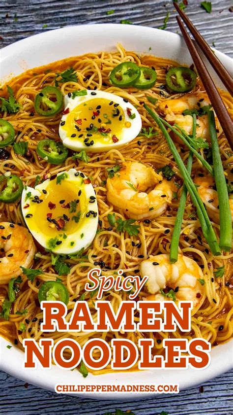 Spicy Ramen Recipe Spicy Ramen Noodle Recipes Top Ramen Recipes