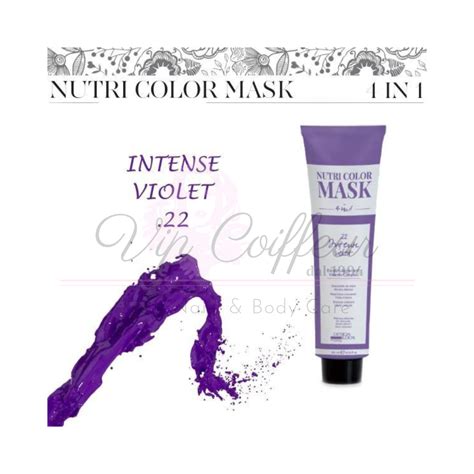 Nutri Color Mask 4 in 1 - Intense Violet .22 - 120 ml DESIGN LOOK | Vip ...
