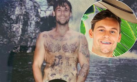 IAC S Ryan Gallagher Flaunts His Bulging Biceps And Heavily Tattooed Chest While Posing Naked