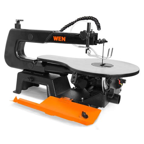 WEN 3923 16-Inch Variable Speed Scroll Saw with Easy-Access Blade Chan