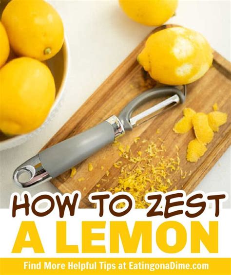 How To Zest A Lemon 5 Easy Ways Artofit