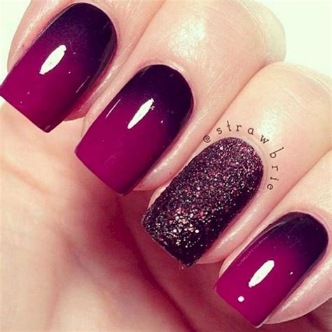 13 Plum Nails That Are Perfect For The Fall Season Plum Nails Fall