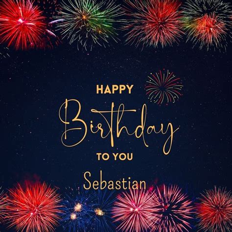 100 Hd Happy Birthday Sebastian Cake Images And Shayari Happy