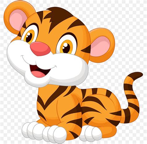 Tiger Cartoon Royalty Free Clip Art Png 780x800px Tiger Art Big