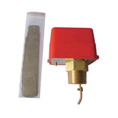 220Vac Red Paddle Type 1 2 1 Inch SPDT Electronic Water Flow Switch