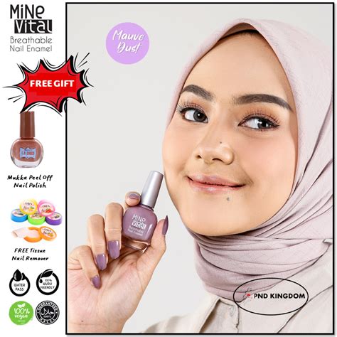 Jual New Original Minevital Wudhu Friendly Kutek Halal Breathable