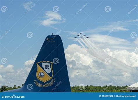 US Navy Blue Angels Practice in Pensacola Florida July 2018 Editorial ...