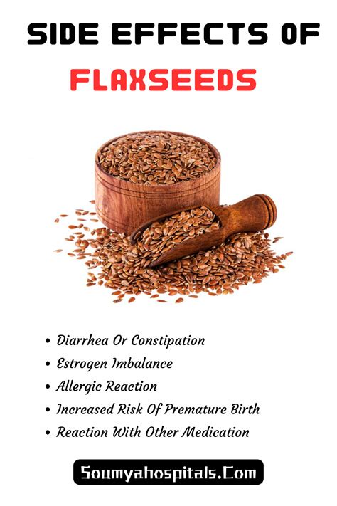 5 Side Effects Of Flaxseeds You May Not Be Aware Of - soumyahospitals.com