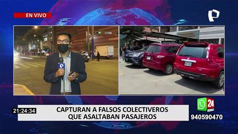 Capturan A Falsos Colectiveros Que Asaltaban A Pasajeros V Deo