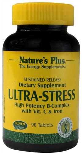 Nature S Plus Ultra Stress Sustained Release 90 Tablets Harris Teeter