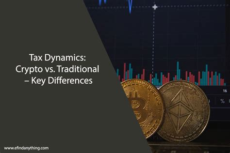 Tax Dynamics Crypto Vs Traditional Key Differences