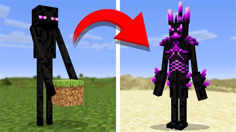 I made 10 NEW Endermen in Minecraft - YouTube