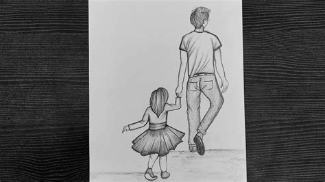 Pencil Sketch Pencil Drawings Father S Day Specials Step By Step