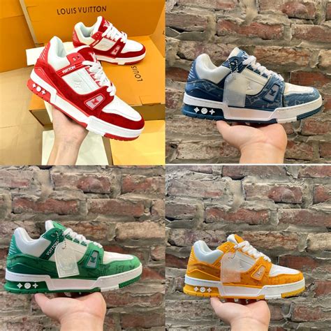 Giày LV TRAINER cao cấp nam nữ HOT HIT Shopee Việt Nam