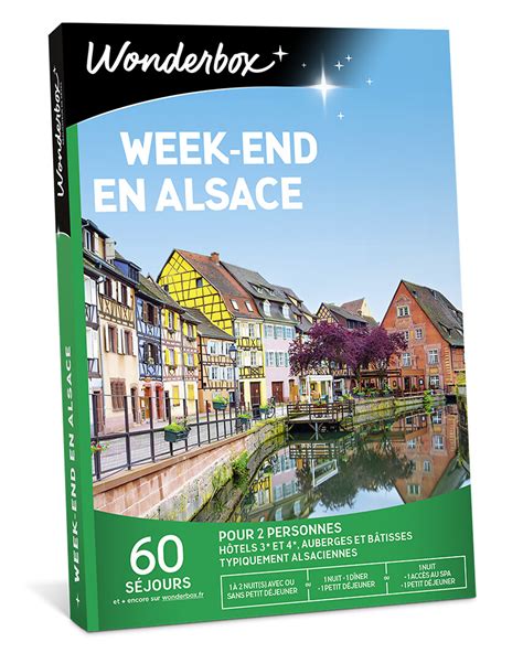 Coffret Cadeau Week End En Alsace Wonderbox