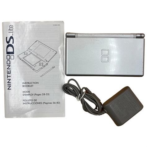 Nintendo Ds Lite Metallic Silver Everything Else