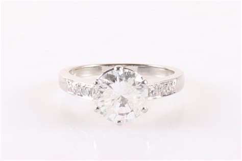 Brillant Diamant Damenring Zus Ca Ct Schmuck Und Uhren