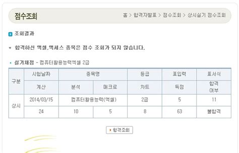 2014 합격수기 컴퓨터활용능력 실기 2급 네이버 블로그