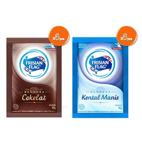 Frisian Flag Susu Coklat Atau Putih Isi Sachet Lazada Indonesia