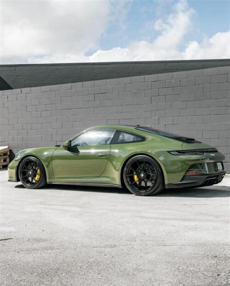 Porsche Of The Day Nato Olive Porsche 911 992 Gt3 Touring