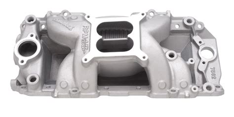 Edelbrock 7562 CP Edelbrock Performer RPM Air Gap Intake Manifolds