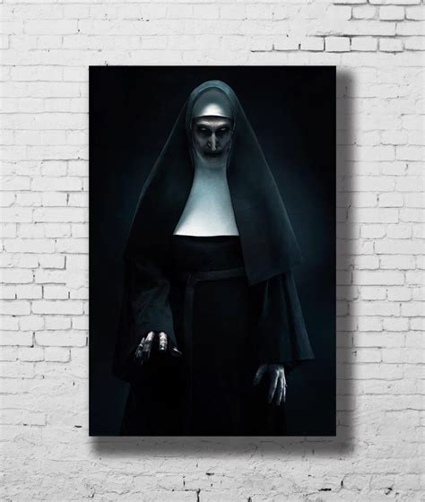 G 736 The Nun Movie 2018 Thriller Horror New Film Print Fabric Home ...