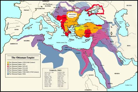 The Ottoman Empire Maps