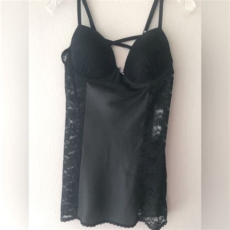 Apt Intimates Sleepwear New Nwt Black Lace Lingerie Poshmark