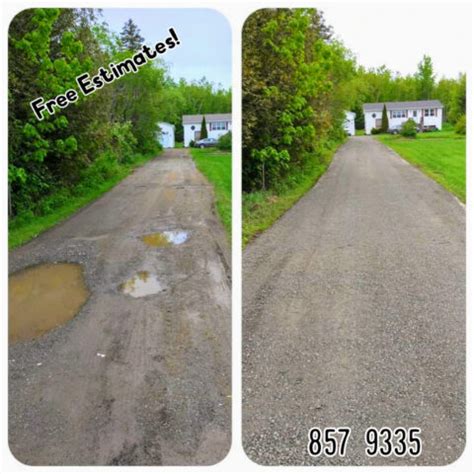 Gravel Doctor Before After Gravel Gallery ALROCK Ground